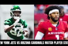 new york jets vs arizona cardinals match player stats